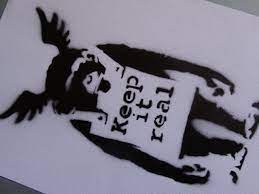 Banksy Spray Paint Stencil On Canvas Original Dismaland Souvenir Spray Paint Stencils Stencil Painting Banksy