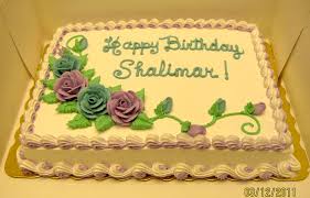 Birthday Floral Sheet Cake Designs Turquoise And Purple Roses Cake Birthday Cakes Birthday Sheet Cakes Rose Cake Sheet Cakes Decorated