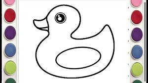 Select from 35970 printable coloring pages of cartoons, animals, nature, bible and many more. Biba Kidstv Rubber Ducks Coloring Pages How To Draw Rubber Ducks Coloring Pages Easy Youtube