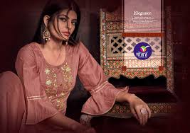 Fashion nova is the top online fashion store for women. Vitara Fashion Rangriti Designer Chinon Buti Kurti With Plazzo Wholesale Eleez Fashion