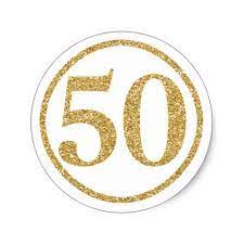 Glittering Gold Number 50 Anniversary Classic Round Sticker Zazzle Com In 2021 Happy 50th Anniversary 50th Birthday Party Games 50th Anniversary