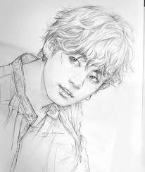 Tragedy Lizkook Sketsa Gambar Realistis Lukisan Wajah