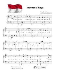 Indonesia Raya National Anthem Of Indonesia By Kids Piano Sheet Music Sheetdownload Sheet Music Pdf Piano Sheet Music Pdf Piano Sheet Music Free