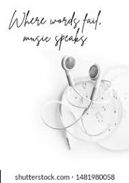 Where Words Fail Music Speaks Images Stock Photos Vectors Shutterstock
