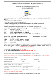 Triple p is a parenting intervention with the main goals of increasing the knowledge, skills, and confidence of parents and reducing the prevalence of . The Power Of Positive Parenting Workshop Pdf Docdroid