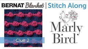 Check out our knit along selection for the very best in unique or custom, handmade pieces from our baby & toddler toys shops. Joann Stitchalong Bernat Blanket Knit Blanket With Marly Bird Clue 2 Youtube