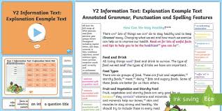 Writing Example Texts Primary Resources Grammar Primary Writing Texts Assessment