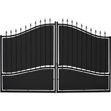 Portail Fer Battant Tangara 160 X 300cm Leroy Merlin 299 E Portail En Fer Portail Portes D Entree En Fer Forge