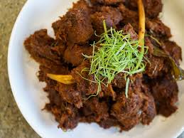 Rendang Daging Resepi Masakan Rendang Tradisional Resep Makanan Makanan Masakan