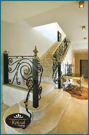 Ev Ici Merdiven Korkuluk Merdiven Korkuluk Merdiven Korkulugu Koksal Ferforje 0533 334 67 82 Wrought Iron Railing Iron Railing Iron Gates