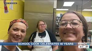 ‘Grandma Judy’: Washburn school cook honored for four decades of serving  students
