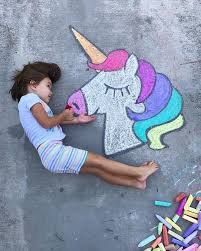 Sidewalk Chalk Art Unicorn Drawing Chalk Art Chalk Fun Chalk Activities Chalk Art