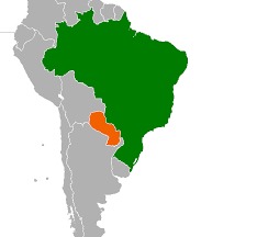 Heavy summer rains have caused rivers to swell across a vast area. Brazil Paraguay Relations Wikipedia
