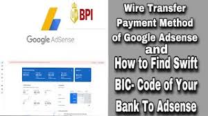 Swiftbic is an online page committed to offering directory of bank bic code or bank bic code for free that helps people in terms of searching for bank identification code on financial institutions. Wire Transfer As A Payment Method In Google Adsense And How To Find Swift Bic Code Of Your Bank Youtube