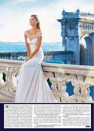 Bar refaeli so schön war ihr hochzeitskleid. Bar Rafelli For Pronovias Wunderschone Madchen Kleid Hochzeit Hochzeitskleid Spitze
