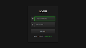 How To Create An Animated Glowing Inputs Login Form Design Using Only Html And Css A Login Form Is Used To Enter Login Form Learn Web Development Css Tutorial