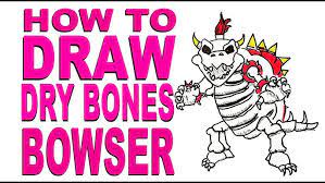 See full list on mariowiki.com How To Draw Dry Bones Bowser Super Mario Youtube