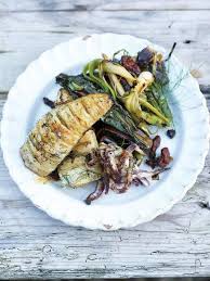 Roast Concertina Squid Seafood Recipes Jamie Oliver Recipes Recipe Grilled Leeks Jamie Oliver Recipes Seafood Recipes