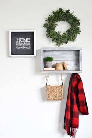 Small wall shelf with hooks. 3 Creative Ways To Use A Diy Rustic Wall Shelf With Hooks In Small Spaces Harbour Breeze Home