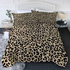 On this page you will find the best selling leopard comforters online! Amazon Com Blessliving Leopard Comforter Set Animal Print Cheetah Full Queen Bedding 3 Piece Golden Comfortable Comforter With 2 Pillow Shams Home Bedding Sets Kitchen Dining