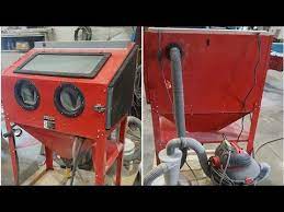 Modifying a harbor freight blast cabinet. 72 Blast Cabinet Upgrade The Tacoma Company Updated Parts Harbor Freight Blast Cabinet Youtube Garage Workshop Layout Workshop Layout Tacoma