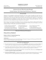 The guide to resume tailoring. Experienced Manufacturing Manager Cv Pdf Version Workbloom