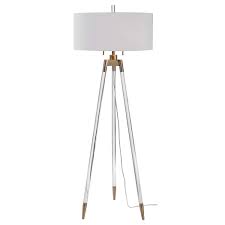 The beauty of this type is that it plays well with a range of interiors. Jonet Floor Lamp Uttermost
