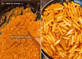 Gigi hadid's pasta courtesy of gigi hadid/instagram. I Tried Gigi Hadid S Spicy Vodka Pasta Sauce Recipe Popsugar Food