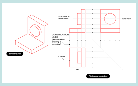 Orthographic Drawing Technical Drawing Orthographic Drawing Geometric Drawing