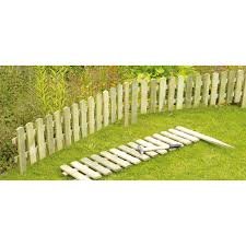 Holz Steckzaun 120 X 30 Cm Dehner