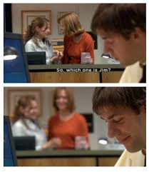 That Moment When You Know Your Crush Also Likes You The Office Show Office Memes The Office