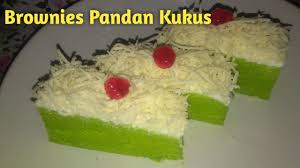 23 resep kue tradisional indonesia; Resep Brownies Pandan Kukus Ny Liem Youtube