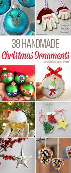 Homemade christmas decorations ideas to make. 38 Easy Handmade Christmas Ornaments