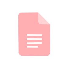 License free for personal use. Pink Google Docs Logo Cute App App Icon Design Ios App Icon