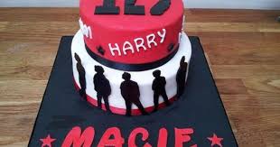 Birthday Cake Rice Krispie Treats Walmart One Direction Birthday Cake One Direction Birthday One Direction Cakes One Direction Cake
