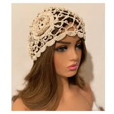 1970s ** WITH VIDEO TUTORIAL ** Irish Crochet Lace Cap /hat Pattern