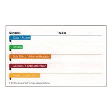 On the top of your screen, you'll see your index card. Pin On Nursing