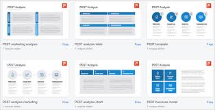 the best free pest diagram powerpoint templates present better