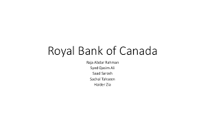 Royal Bank Of Canada