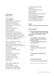 Maybe you would like to learn more about one of these? I Will Survive Song With Modals English Esl Worksheets For Distance Learning And Physical Classrooms