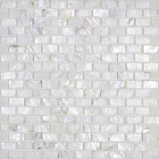 pearl mosaic tiles subway pearl shell