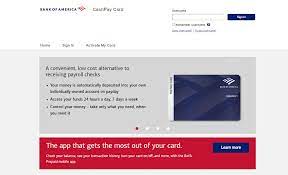 If you have a bank of america cashpay card, whether it is a visa or mastercard, you can transfer funds to your bank account. Prepaid Bankofamerica Com Bank Of America Cashpay Card Login Guide