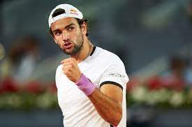 Top seed matteo berrettini loses just two points on first serve on friday at the antalya open. Matteo Berrettini Reaches The First Masters 1000 Final Of His Career In Madrid Ubitennis