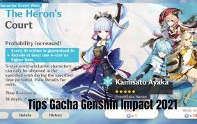 Tips Gacha Genshin Impact Terbaik 2021 Dapat Bintang 5 Yang Diinginkan