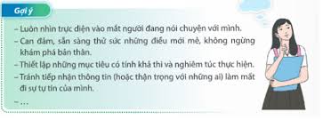 Thể hiện sự tự tin với những đặc điểm riêng của bản thân theo các cách khác  nhau.