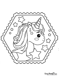 Baby unicorn coloring pages free pictures of ba unicorns download free clip art free. Unicorn Coloring Pages 50 Printable Sheets Easy Peasy And Fun