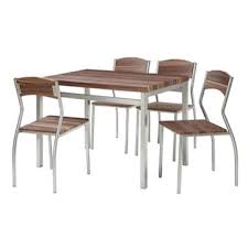 One 20 leaf with polished stainless steel inlay border. China Modern Dining Room Furniture Wood Top Metal Dining Table And 4 Chairs On Global Sources Dining Table And 4 Chairs