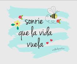 Sonrie Que La Vida Vuela Frases De Autoestima Frases Positivas Frases Bonitas