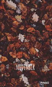 November Background Autumn Leaves Wallpaper Cute Fall Wallpaper November Wallpaper