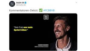Watch the interview with sandro wagner and mats hummels. Sandro Wagner Gibt Debut Als Dazn Experte So Reagierte Das Netz Seite 1